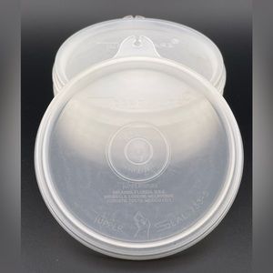 Vintage, Clear Replacement Lid 733 by Tupperware